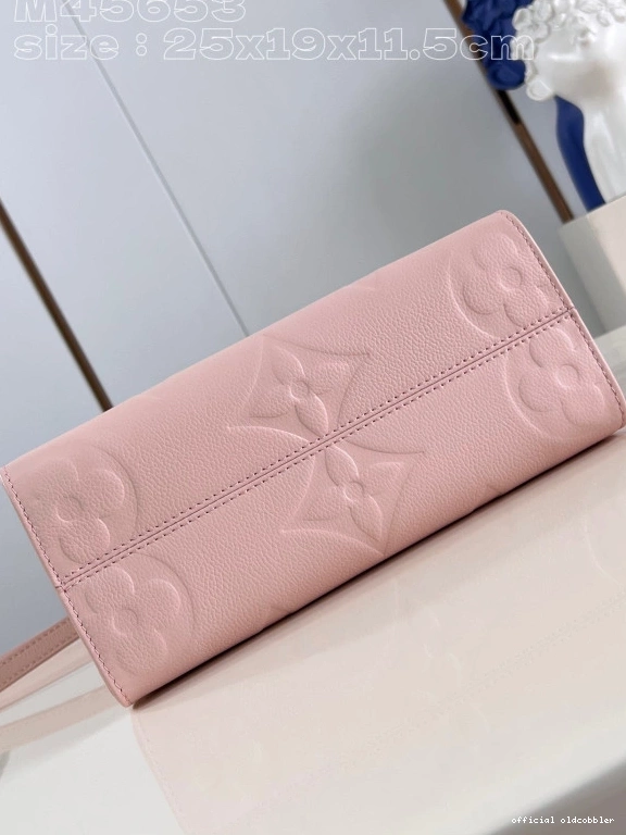 Official oldcobbler VUITTON ONTHEGO PM-25*19*11.5cm LOUIS 0818